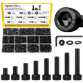1120PCS M3 Socket Screws Assortment Kit,M3x6/8/10/12/16/20/25/30 mm