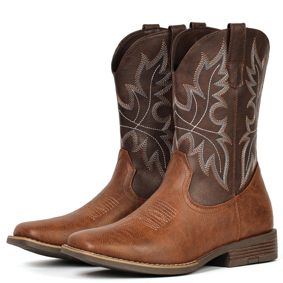 Cowboy Boots for Men Western Boots Square Toe