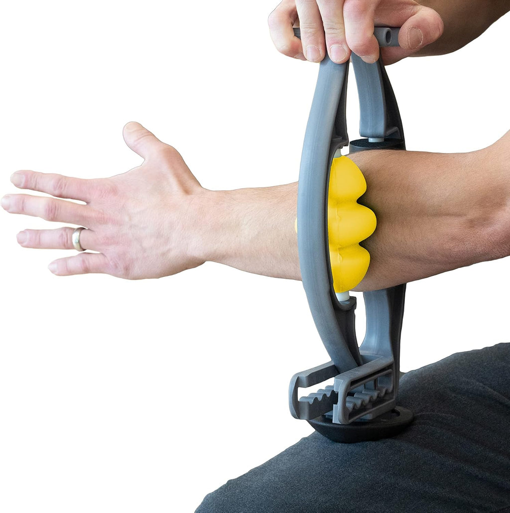 Arm & Leg Massager Roller – Muscle Roller to Address Golfer’s Elbow, Tennis Elbow, Carpal Tunnel & More – Arm & Leg