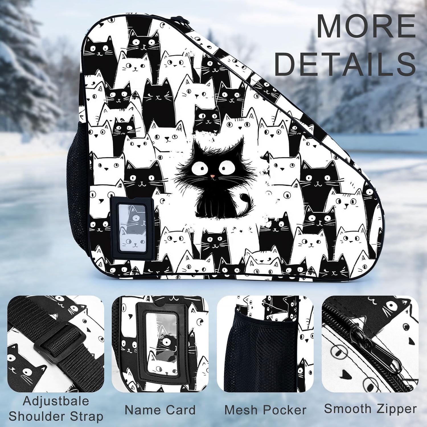 Camo Print Skate Bag For Ice Roller Inline Skates With Adjustable Shoulder Strap Fit Women Men Adults