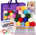 Crochet Yarn for Crocheting, Aeelike 1093 Yards Acrylic Yarn for Knitting,Full Crochet Kits for Beginners and