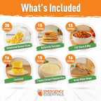 1-Month Emergency Food Supply Bucket, 257 Servings, 56,650 Calories | Long-Term Survival Food Kit for Disaster