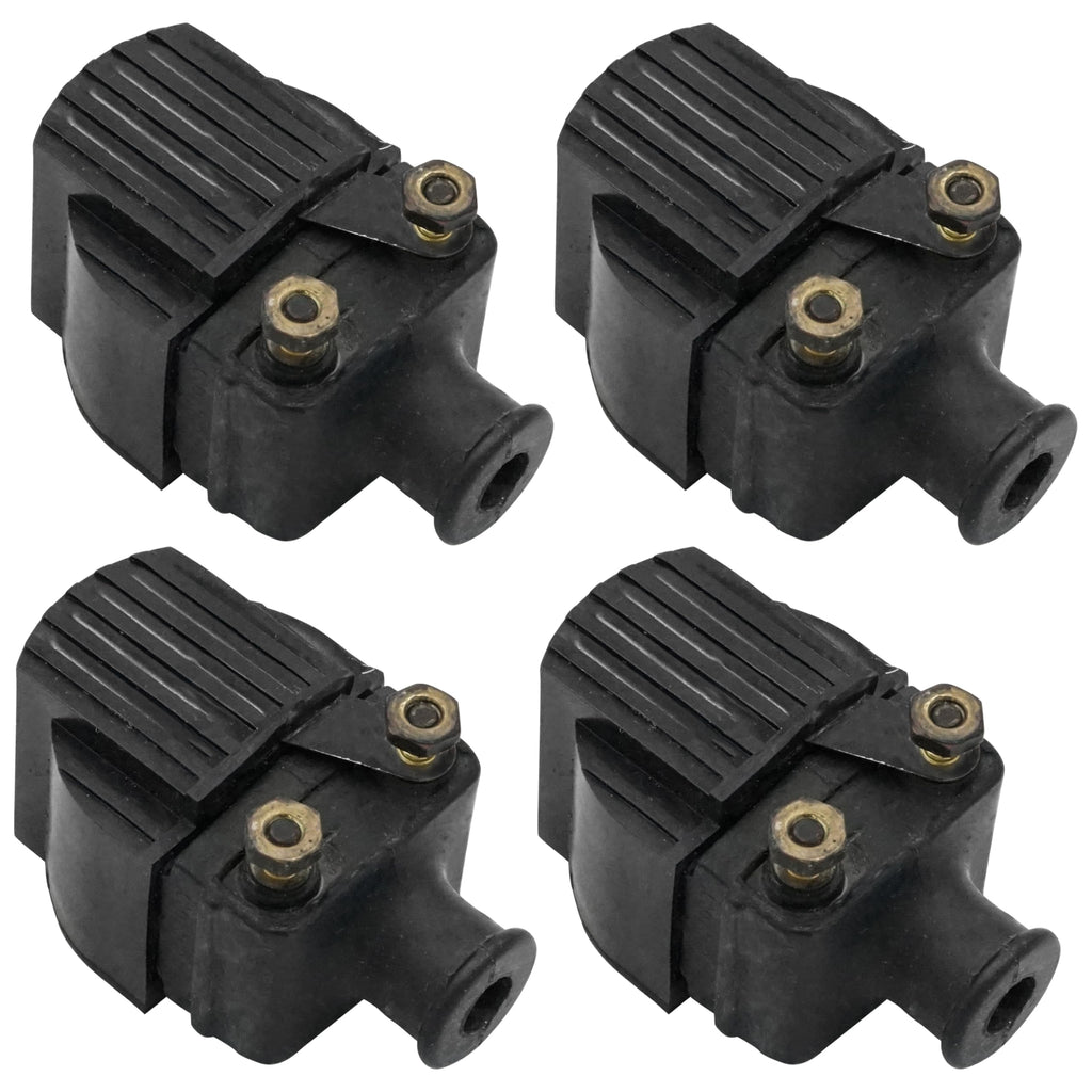 Caltric 4-Pack Ignition Coils Compatible with Mercury Outboard 115Hp 115-Hp 115 Hp Engine 1989-1998