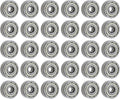 623ZZ Ball Bearing 3mm x 10mm x 4mm Double Shielded Deep Groove Bearing, High-Speed Smooth & Quiet, Carbon Steel (Pack of 30)
