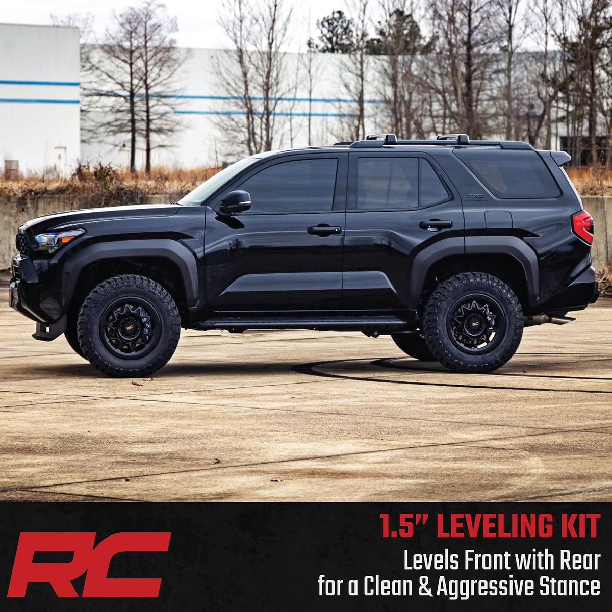 Rough Country 1.5" Bolt-on Leveling Kit for Toyota 4Runner (2025) - Increases Ground Clearance, Levels Stance, Easy Upgrade