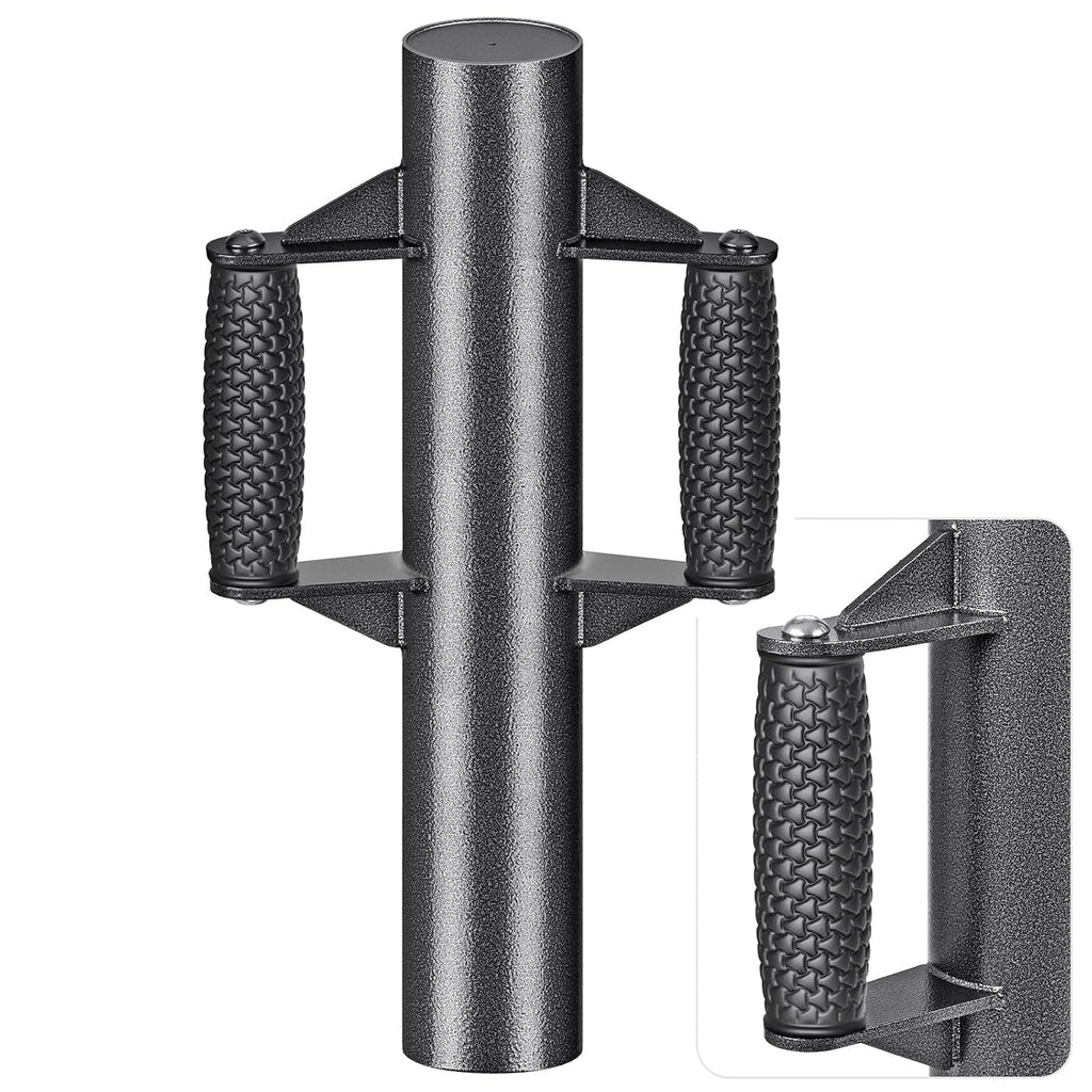 Enhance Fence Post Driver with Anti-Slip Handles T Post Driver, Heavy Duty Steel Post Driver Pounder Hammer for Metal
