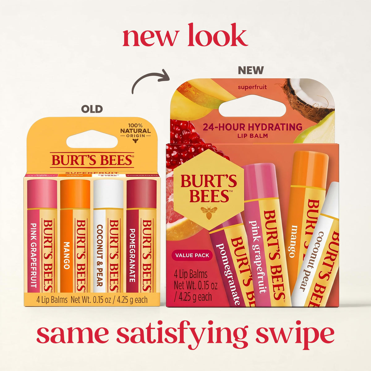 100% Natural Moisturizing Lip Balm (Superfruit)