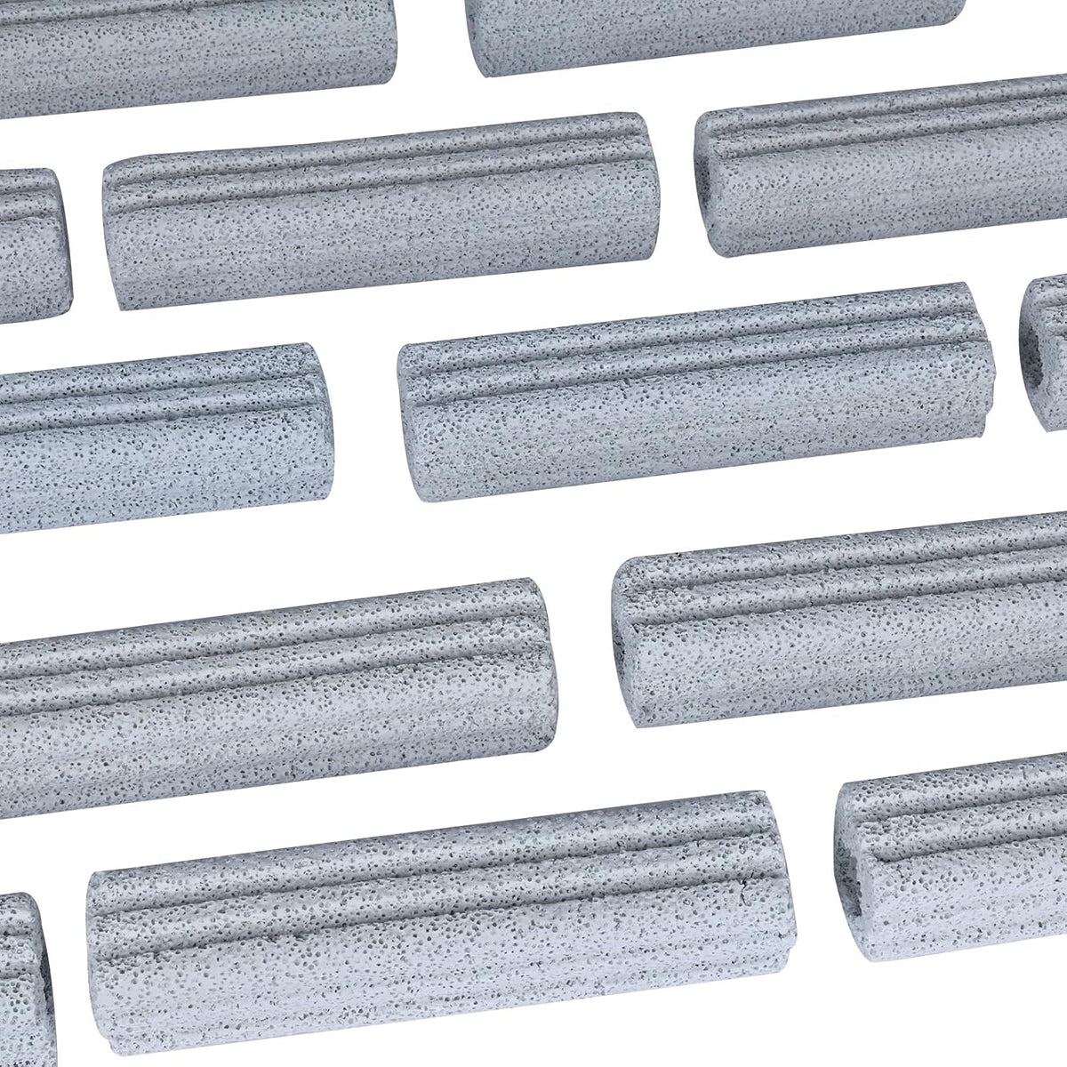 Ceramic Bio Filter Media for Aquarium Sump Canister Pond Fish Tank, Vast Surface Area (6.2" Length / 90pcs)