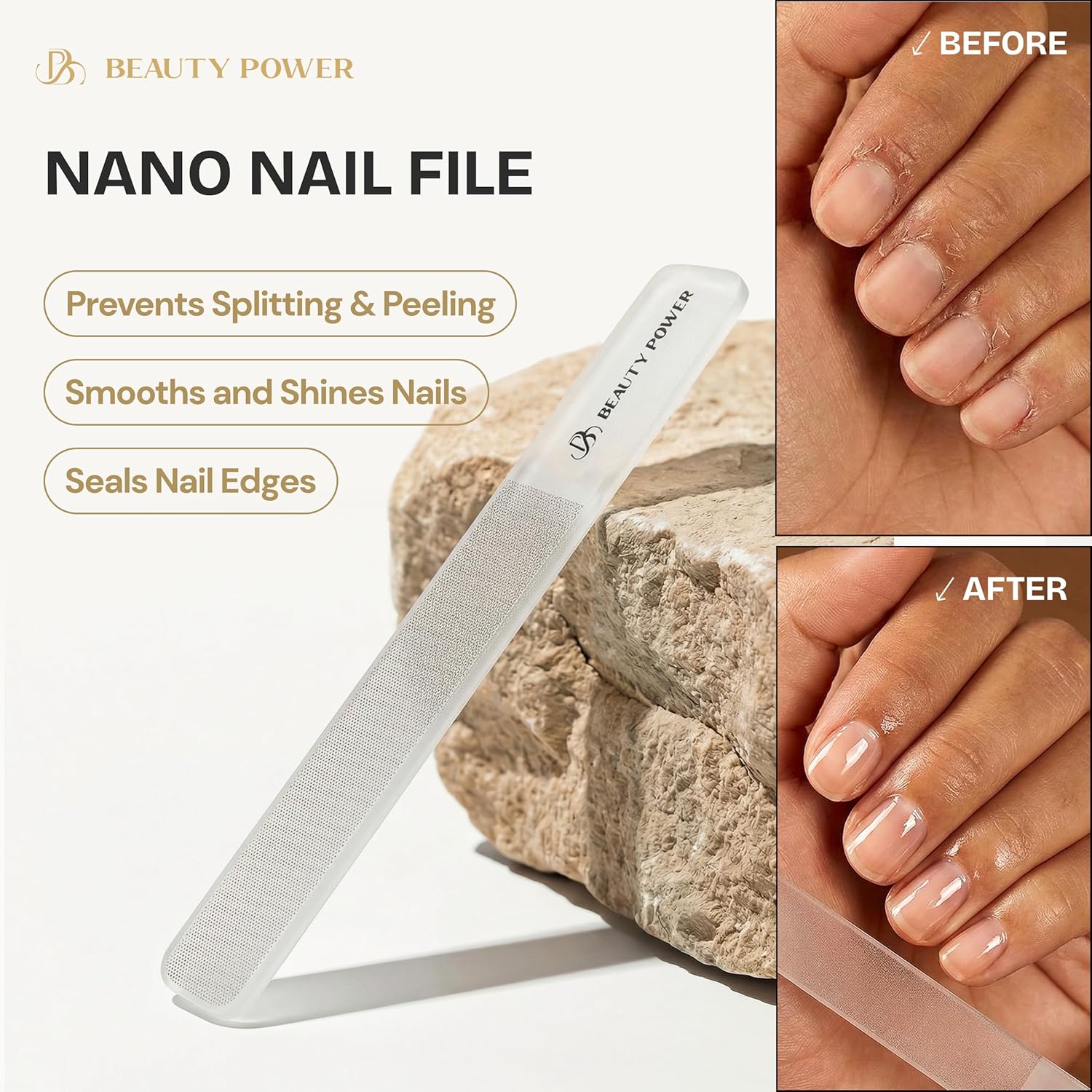 9 in 1 Professional Manicure Pedicure Set - Stainless Steel Nail Clippers, Nano File, Cuticle Nipper, Scissors
