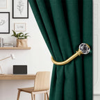 Gold Curtain Holdbacks for Drapes