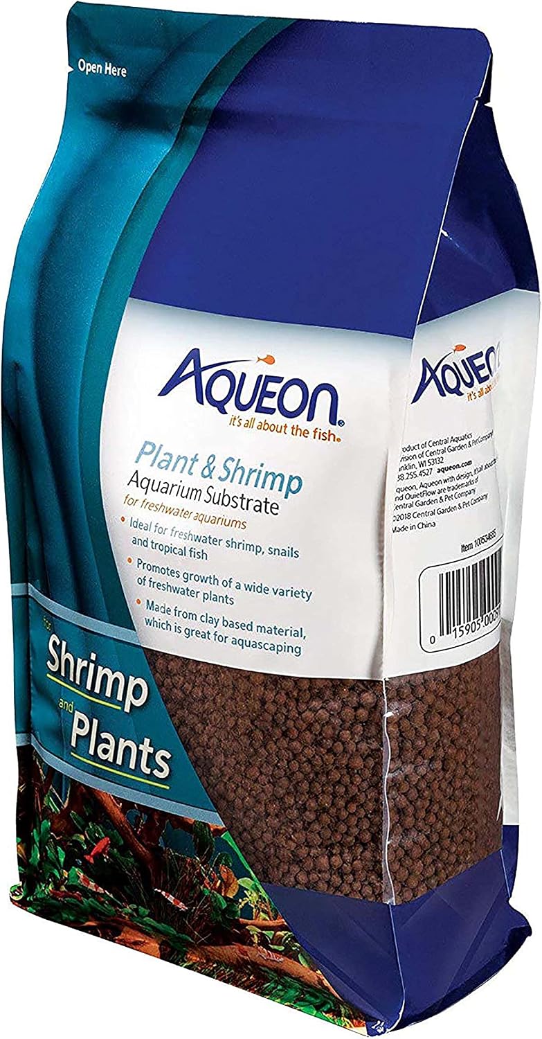 Plant and Shrimp Aquarium Substrate, Aqua Soil for Fish Tanks, 5 Pounds | Aqua Soil for Fish Tanks, Aquarium