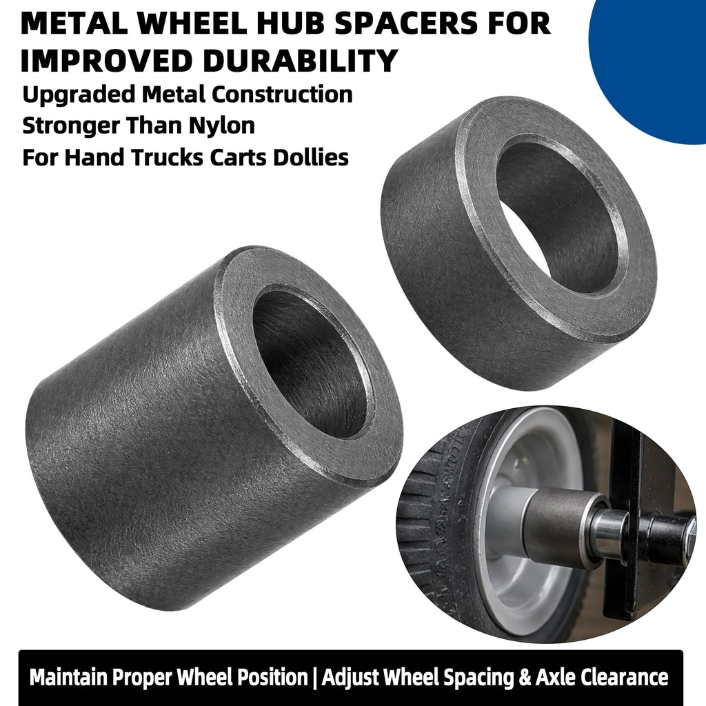 AR-PRO Metal Wheel Hub Spacers, 5/8" Axle Spacer Kit