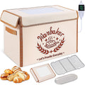 Folding Bread Proofing Box, 68-131F Temp Control 99H Timer, Foldable Dough Proofer for Sourdough Starter Pizza Yogurt