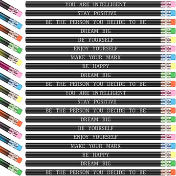 Pencils, Pens & Erasers