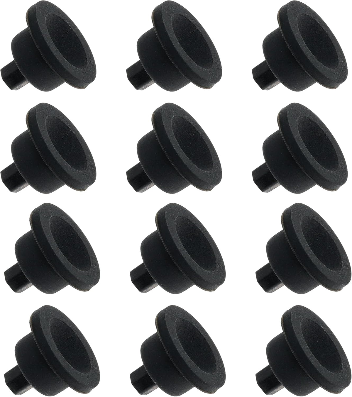 Stove Grate Rubber Feet Replacement for Wolf for Subzero Gas Cooktop Range Burner Rubber Grate Bumper Pads 12 Pack