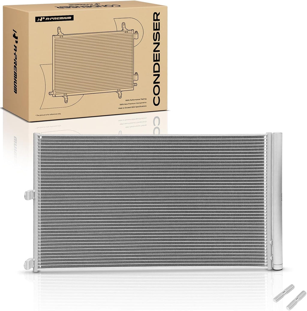 A-Premium Air Conditioning Condenser Compatible with Ford & Lincoln