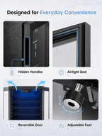 126 Can Mini Fridge, 3.2 Cu.Ft Beverage Refrigerator, Drink Cooler