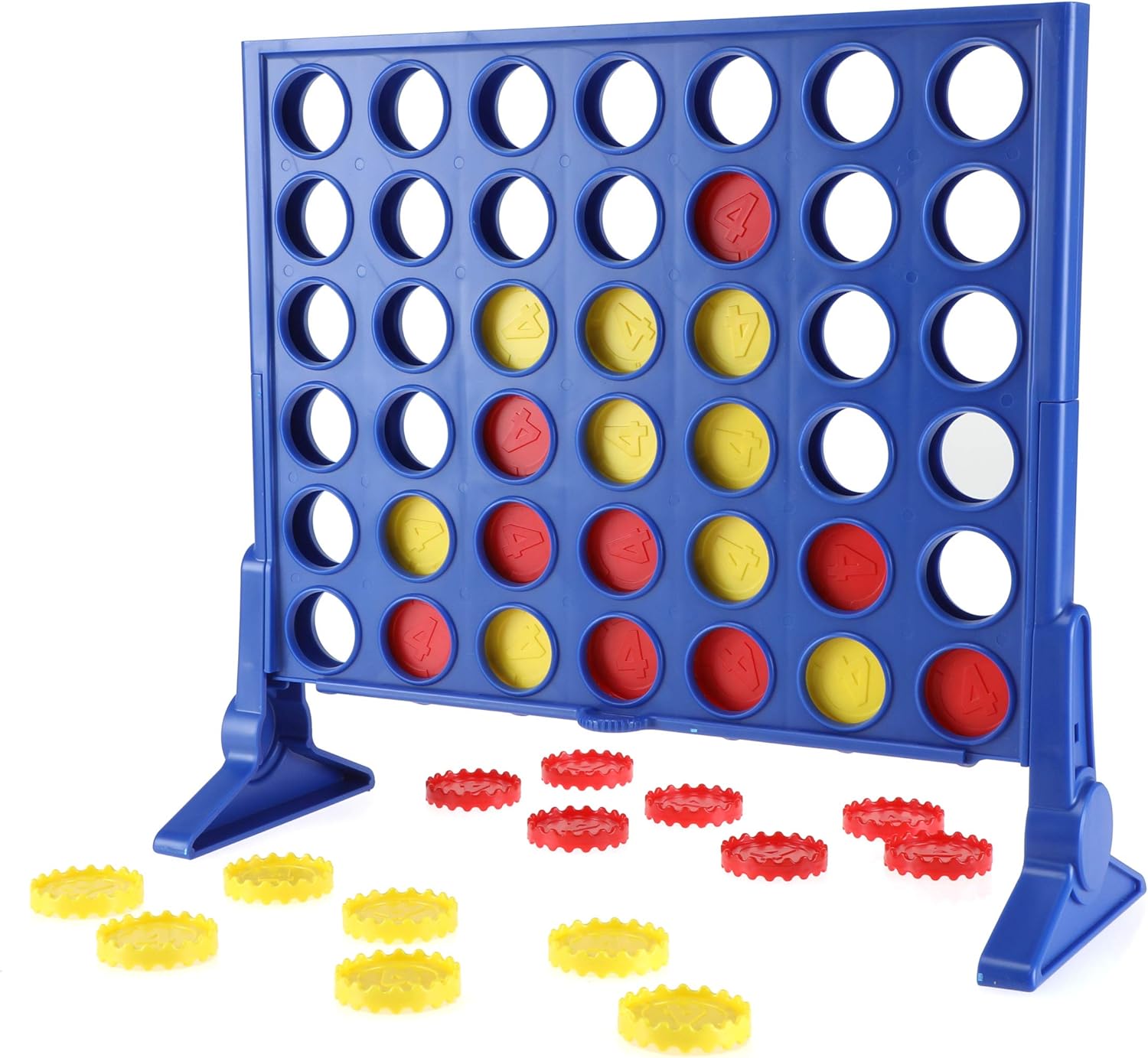 Hasbro Gaming Connect 4 Classic Grid, 4 in a Row Game, Strategy Board Games for Kids, 2 Players for Family and Kids