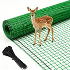 6.6x100ft Plastic Mesh Fencing,0.4in Mesh Deer Fence
