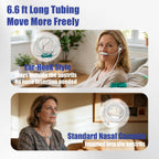 Nasal Cannula for Oxygen, 7ft Oxygen Tubing, Adult, Ear Hooks, PP Box