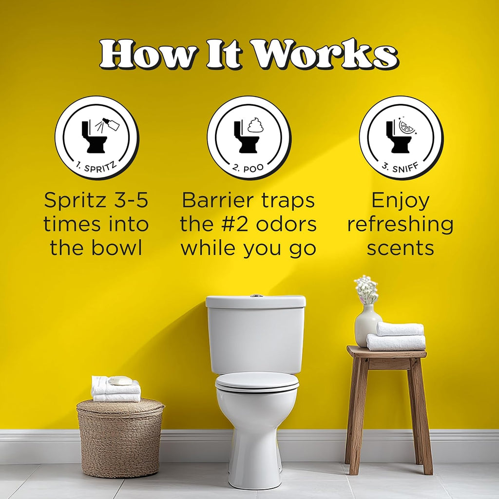 Before-You-Go Toilet Spray, Original Citrus, 2 Fl Oz, 2 Pack