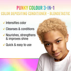 3-in-1 Color Depositing Conditioner & Cleanser, Blondetastic, 8.5 oz
