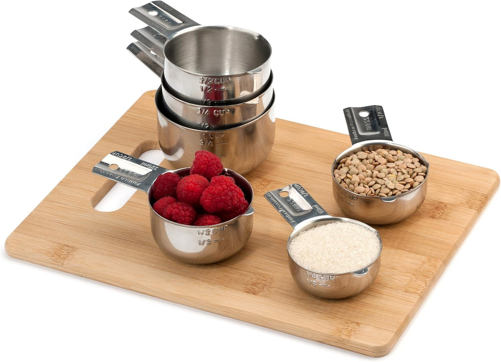 Stainless Steel Measuring Cups Set (6 Piece Set)