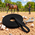 26 FT Horse Lunge Line Cotton Training Lunge Line with Heavy Snap
