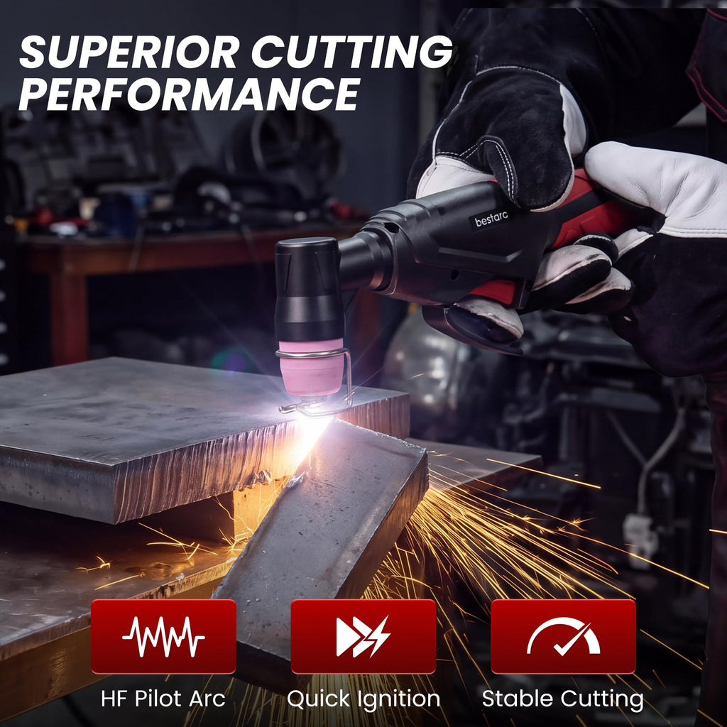 Bestarc Pilot Arc Plasma Cutting Torch, AG60P 4 Meters High Frequency Air