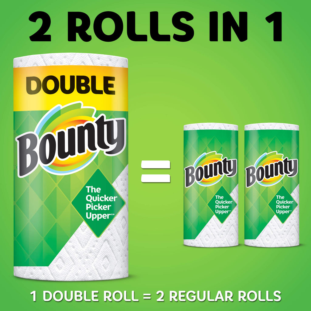 Full Sheet Paper Towels, White, 6 Double Rolls = 12 Regular Rolls