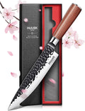 Japanese Chef Knife 7.5", Ultra Shape Kitchen Knife for Cooking