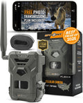 Flex-M Cellular Trail Camera - Best Hunting Accessories, No WiFi Needed, Night Vision, Motion Activated, Dual-Sim