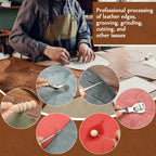 Leather Working Tools Kit, Leather Craft Tools for Stamping Repair