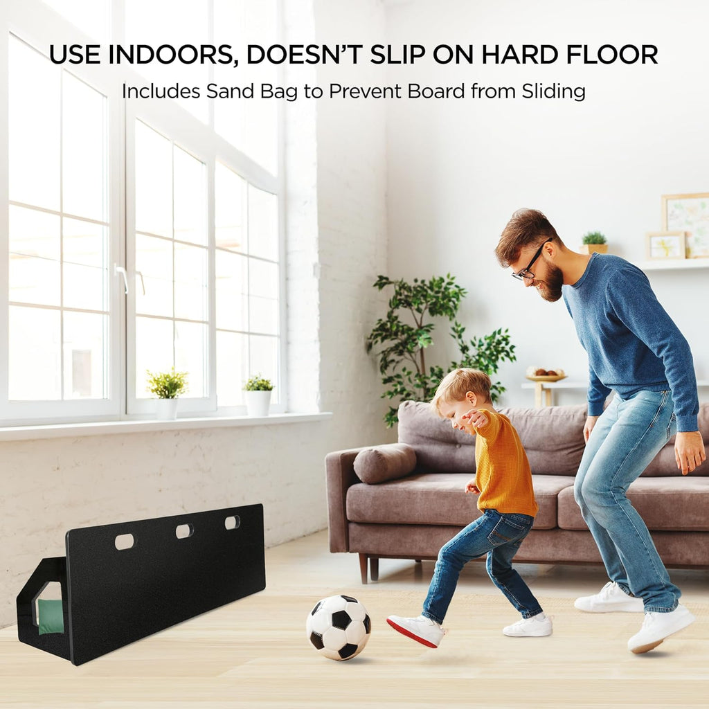 Soccer Rebounder Board Soccer Wall Passing Board Spot Kick Back Trainer