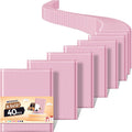 Bubble Mailers 8.5x12" Padded Envelopes Light Pink 40 Pack Self Seal