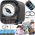 K2 Ultra Quiet Rock Tumbler Kit - 3LB Professional Rock Polisher | Quiet Brushless Motor, Up to 6X Noise Reduction