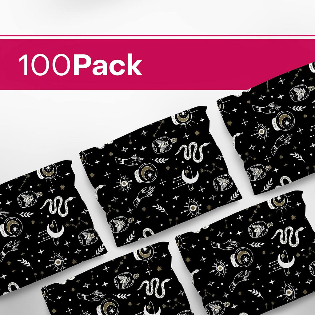 10x13 Poly Mailers, Celestial Magic Shipping Bags, 100 Pack