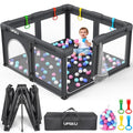 Baby Playpen Play Pen Foldable Playpen for Babies and Toddler 2 Entry 50X50 | Baby Play Pen Portable Playpen Play