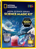 NATIONAL GEOGRAPHIC Science Magic Kit – Science Kit for Kids with 100+ Unique Experiments and Magic Tricks, Chemistry