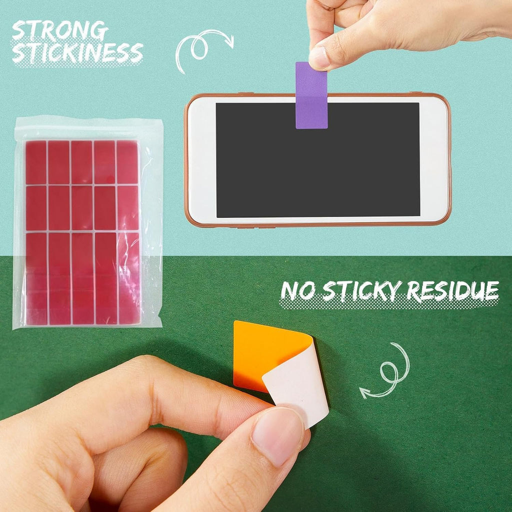 1600 Pieces Rectangular Color Coding Stickers 1.57 x 0.75 Inch