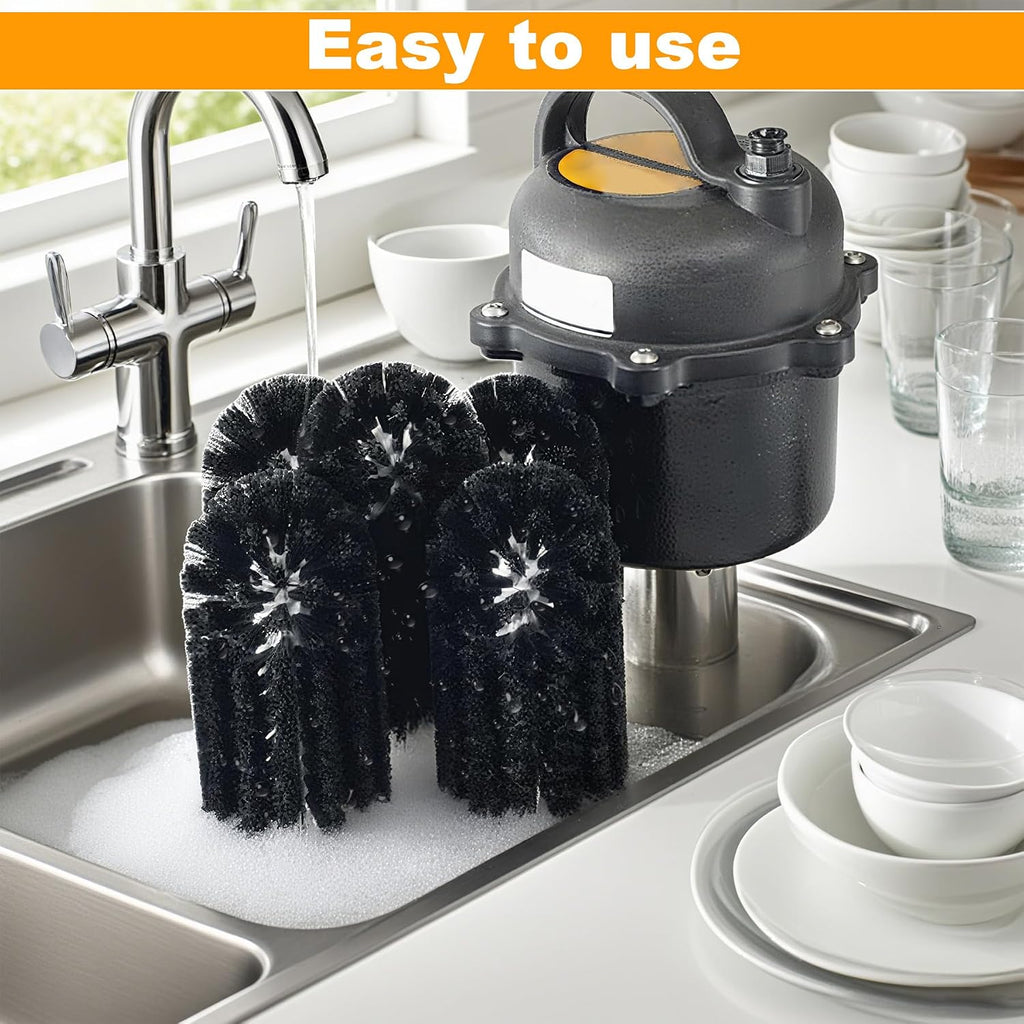 BRS-1722 Glass Washer Brush Part Kit Compatible with Bar Maid Glass Washer
