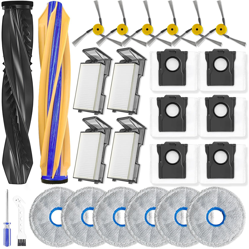 X60 Max Ultra Complete Accessories Kit Compatible with ﻿Dreame Robot Vacuum