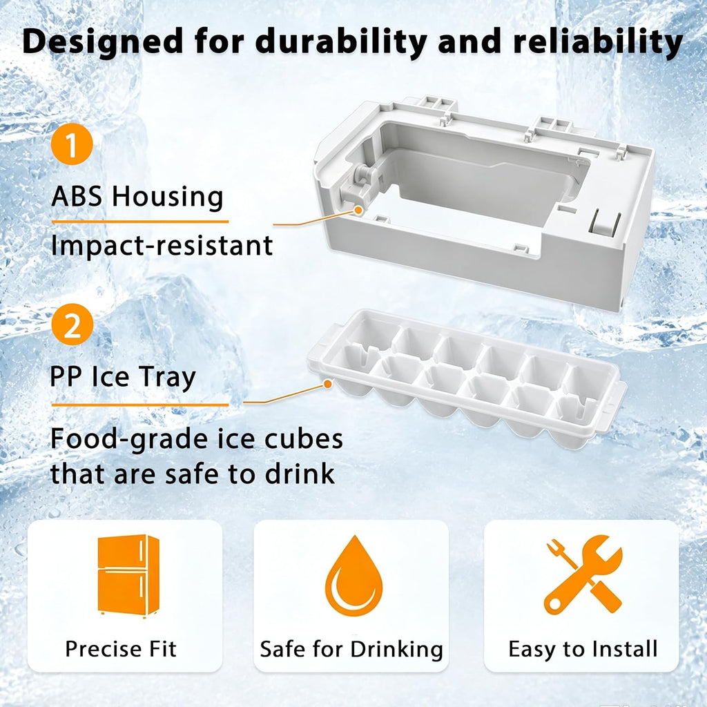 W10873791 Ice Maker Assembly for Whirlpool Refrigerators