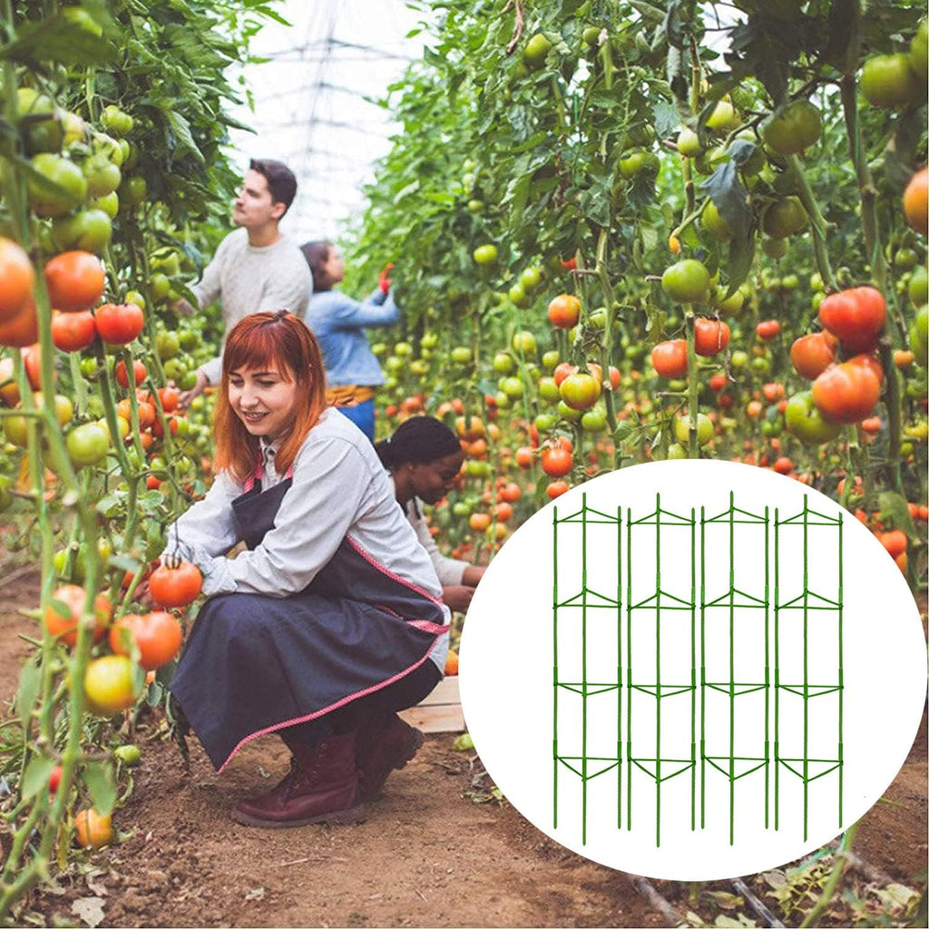 66Inch Tall Tomato Cage for Garden, 4Pack Plant Support Heavy-Duty Garden Stakes, Tomato Trellis for Potted Plants