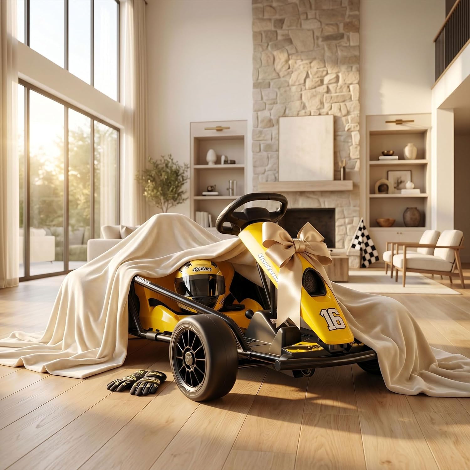 Electric Drift Go Kart for Kids 8-12, 24V Battery,360W Motor, Reinforced Wear-Proof Rear Wheels, 3 Unique Colors