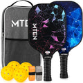 Pickleball Paddles Set of 2/4/1, USAPA Approved Fiberglass Rackets | Lightweight Set for Men, Women, Beginners &