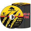 55 Pack Cut Off Wheels 6 Inch, Metal Cutting Wheel for Angle Grinder