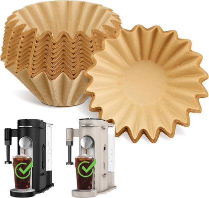 Disposable Coffee Paper Filters for Ninja Pod & Grounds Single Serve | 150 Pcs Coffee Filter for Ninja PB051 PB041
