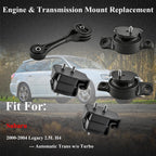Engine Motor Mount & Transmission Mount Set for Subaru 5PCS