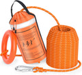 AnKun Water Rescue Throw Bag with 50/70/98FT Length of Rope in 3/10In Tensile Strength Rated to 2000lbs, Emergency